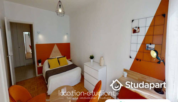Colocation tudiante Studio à Lyon 6me arrondissement (69006)