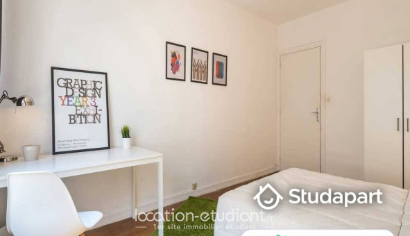 Colocation tudiante Studio à Lyon 6me arrondissement (69006)