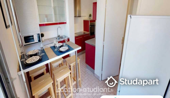 Colocation �tudiante Studio &agrave; Lyon 6�me arrondissement (69006)