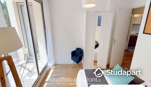 Colocation �tudiante Studio &agrave; Lyon 6�me arrondissement (69006)
