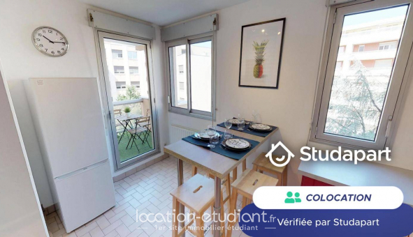 Colocation tudiante T1 à Lyon 6me arrondissement (69006)