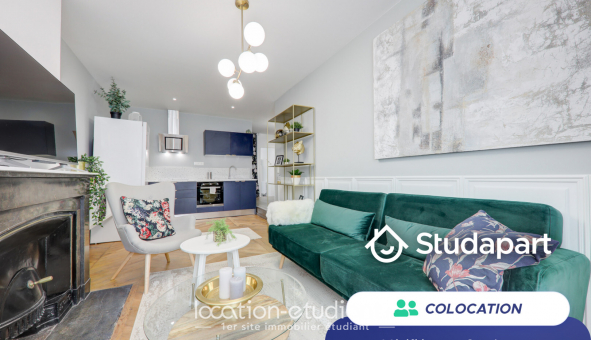 Colocation �tudiante T4 &agrave; Lyon 6�me arrondissement (69006)