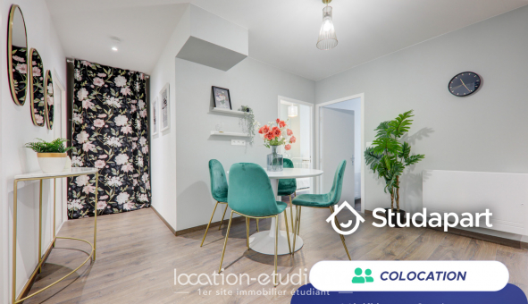 Colocation �tudiante T4 &agrave; Lyon 6�me arrondissement (69006)