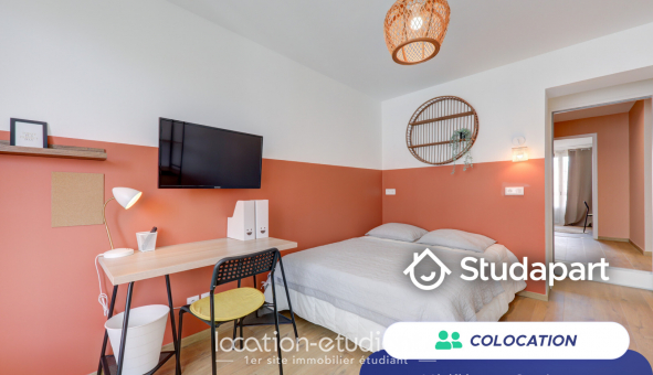 Colocation tudiante Studio à Lyon 7me arrondissement (69007)