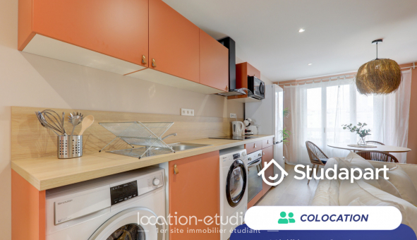 Colocation tudiante Studio à Lyon 7me arrondissement (69007)