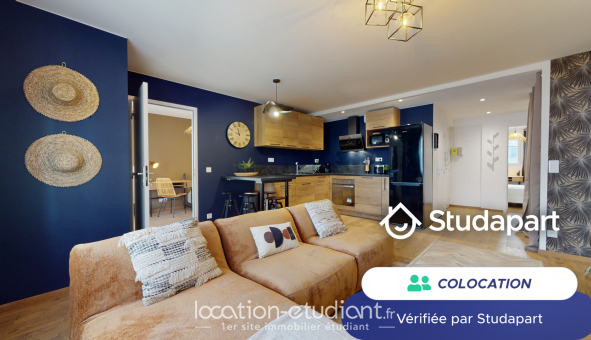 Colocation �tudiante Studio &agrave; Lyon 7�me arrondissement (69007)