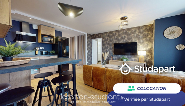 Colocation �tudiante Studio &agrave; Lyon 7�me arrondissement (69007)