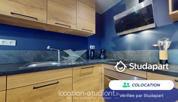 Colocation �tudiante Studio &agrave; Lyon 7�me arrondissement (69007)