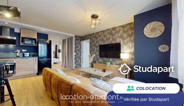Colocation �tudiante Studio &agrave; Lyon 7�me arrondissement (69007)