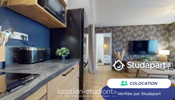 Colocation �tudiante Studio &agrave; Lyon 7�me arrondissement (69007)