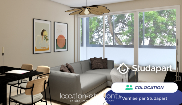 Colocation tudiante Studio à Lyon 7me arrondissement (69007)
