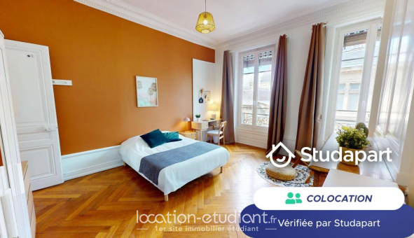 Colocation tudiante Studio à Lyon 7me arrondissement (69007)
