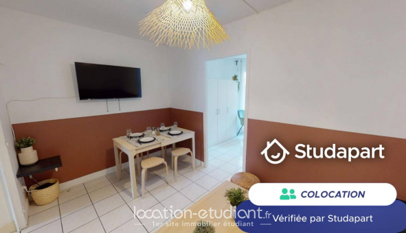Colocation tudiante Duplex à Lyon 7me arrondissement (69007)