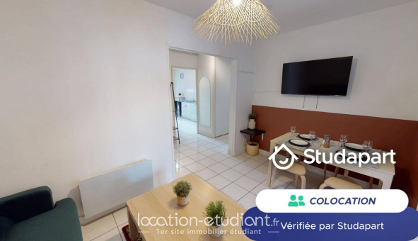 Colocation tudiante Duplex à Lyon 7me arrondissement (69007)