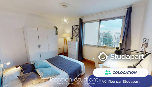 Colocation tudiante T1 à Lyon 7me arrondissement (69007)