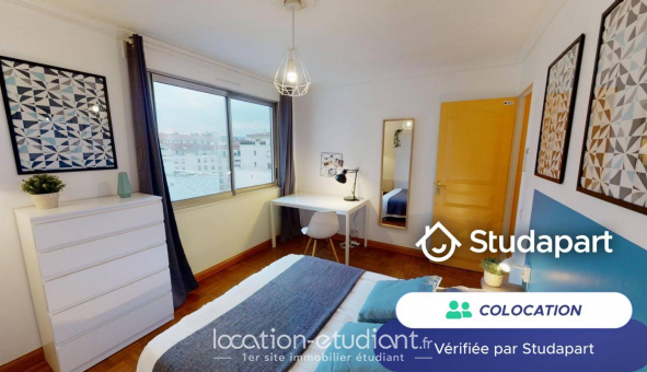 Colocation tudiante T1 à Lyon 7me arrondissement (69007)