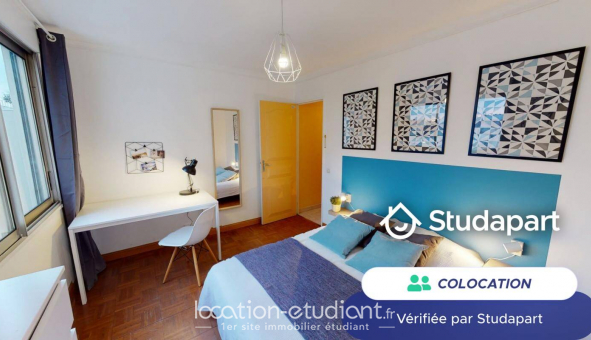 Colocation tudiante T1 à Lyon 7me arrondissement (69007)