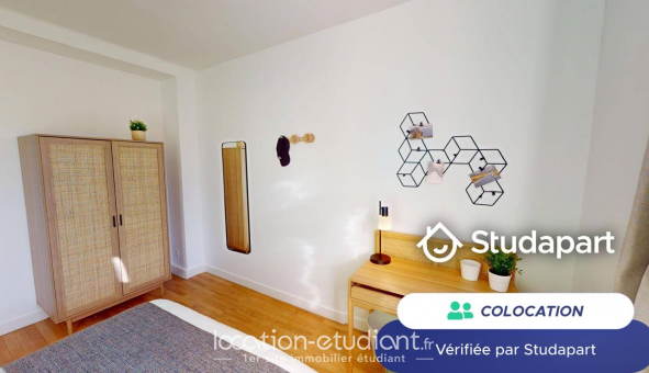Colocation tudiante Studio à Lyon 7me arrondissement (69007)