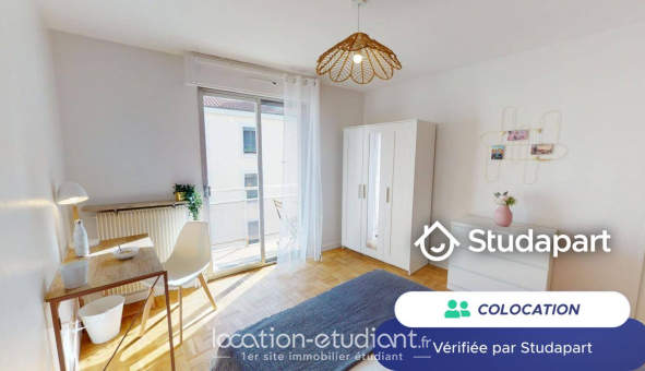 Colocation tudiante T4 à Lyon 7me arrondissement (69007)