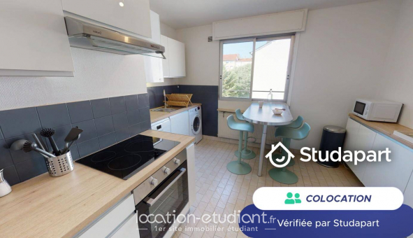 Colocation tudiante T4 à Lyon 7me arrondissement (69007)
