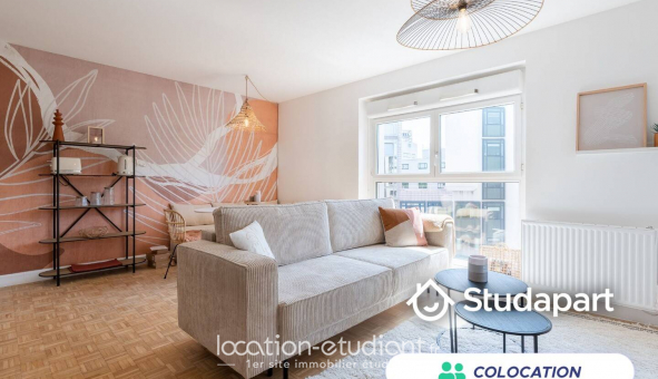 Colocation tudiante Studio à Lyon 7me arrondissement (69007)