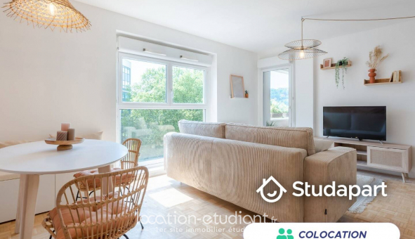 Colocation tudiante Studio à Lyon 7me arrondissement (69007)