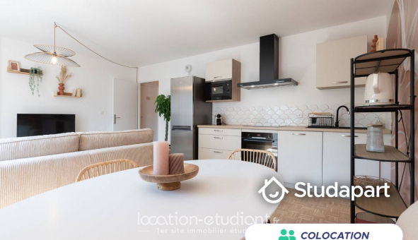 Colocation tudiante Studio à Lyon 7me arrondissement (69007)