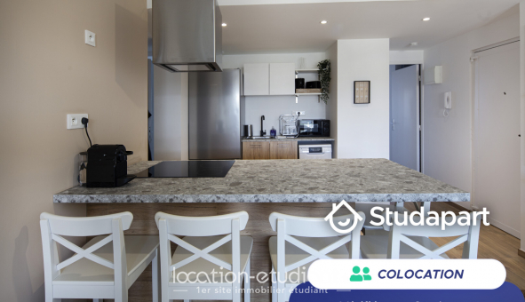 Colocation étudiante T5 à Lyon 7ème arrondissement (69007)