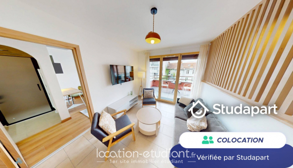Colocation �tudiante Studio &agrave; Lyon 7�me arrondissement (69007)