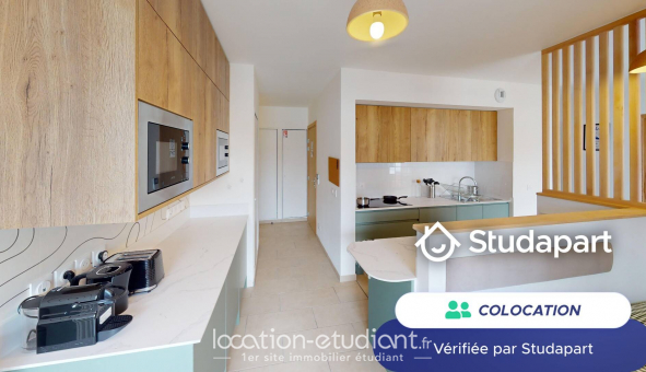 Colocation �tudiante Studio &agrave; Lyon 7�me arrondissement (69007)