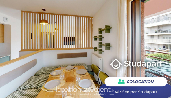 Colocation �tudiante Studio &agrave; Lyon 7�me arrondissement (69007)