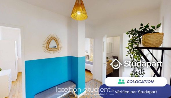 Colocation tudiante Studio à Lyon 7me arrondissement (69007)