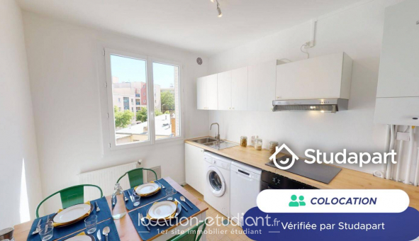 Colocation tudiante Studio à Lyon 7me arrondissement (69007)