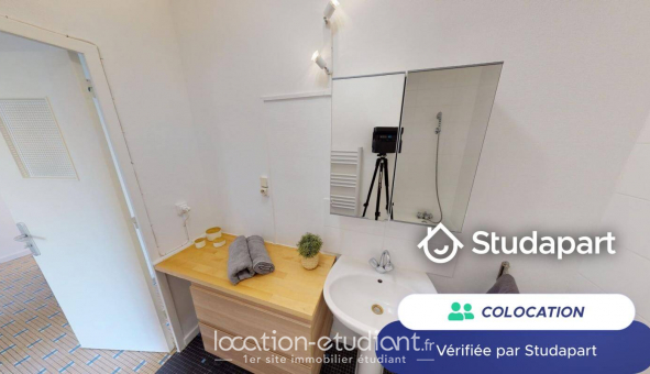 Colocation tudiante Studio à Lyon 7me arrondissement (69007)