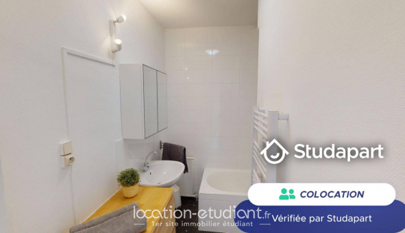Colocation tudiante Studio à Lyon 7me arrondissement (69007)