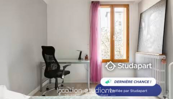 Colocation tudiante Studio à Lyon 7me arrondissement (69007)