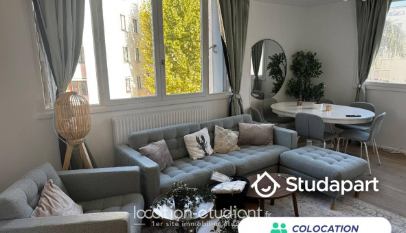 Colocation tudiante Studio à Lyon 7me arrondissement (69007)