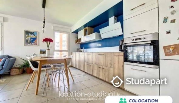 Colocation tudiante Studio à Lyon 7me arrondissement (69007)