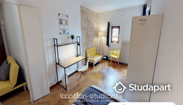 Colocation tudiante Studio à Lyon 7me arrondissement (69007)