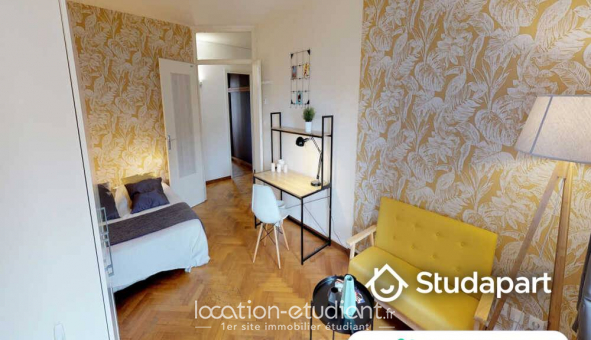 Colocation tudiante Studio à Lyon 7me arrondissement (69007)