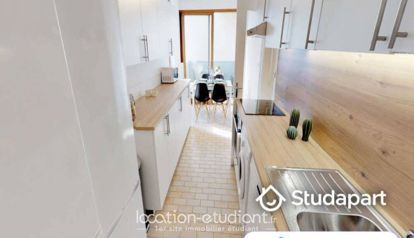 Colocation tudiante Studio à Lyon 7me arrondissement (69007)