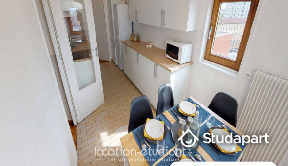 Colocation tudiante Studio à Lyon 7me arrondissement (69007)