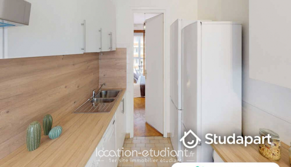 Colocation tudiante Studio à Lyon 7me arrondissement (69007)