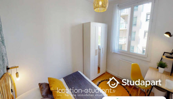 Colocation �tudiante Studio &agrave; Lyon 7�me arrondissement (69007)