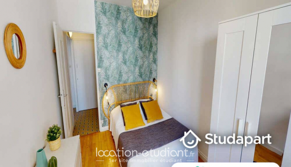 Colocation �tudiante Studio &agrave; Lyon 7�me arrondissement (69007)