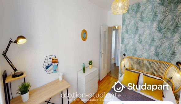Colocation �tudiante Studio &agrave; Lyon 7�me arrondissement (69007)