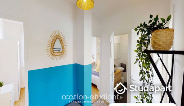 Colocation �tudiante Studio &agrave; Lyon 7�me arrondissement (69007)