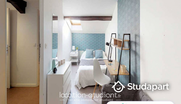 Colocation tudiante Studio à Lyon 7me arrondissement (69007)