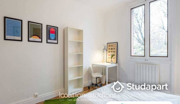 Colocation tudiante Studio à Lyon 7me arrondissement (69007)