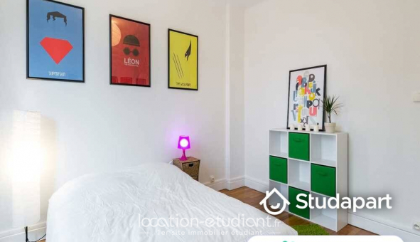 Colocation tudiante Studio à Lyon 7me arrondissement (69007)